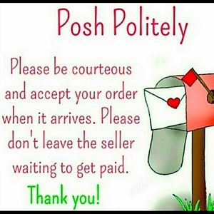 Please when the items get to you if you can accept them thank you so much.